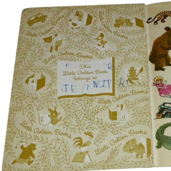 Vintage Little Golden Picture Dictionary Nancy Fielding Hulick 1971 - Picture 4 of 8